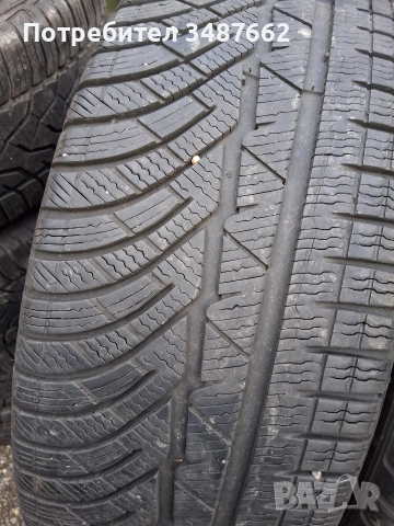 215 45 18 Michelin alpin 2бр зимни , снимка 3 - Гуми и джанти - 52663971
