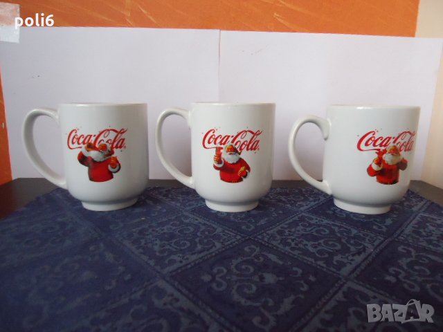 порцеланови чаши на Кока Кола, снимка 1 - Чаши - 26663893