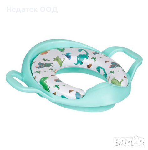 Детска Седалка за тоалетна чиния, Dinosaurs Honey, 41x37 см, снимка 2 - За банята - 43667866