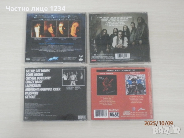 Sacrifice (Can) – Killer - Artillery - Ill Nino - копия на CD-R, снимка 2 - CD дискове - 51352139