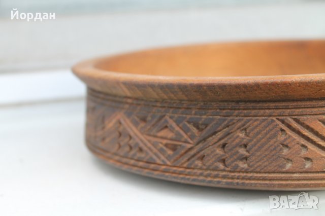 Стара дървена купа дърворезба, снимка 2 - Декорация за дома - 36608798