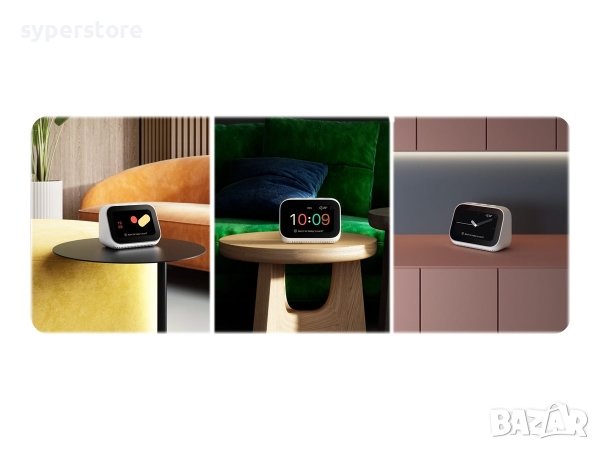 Смарт часовник алармен XIAOMI Mi Smart Clock Смарт будилник с приятният HD звук и 3,97" дисплей, снимка 3 - Друга електроника - 37282567