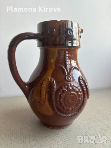 Керамична ваза, снимка 2 - Вази - 48930078