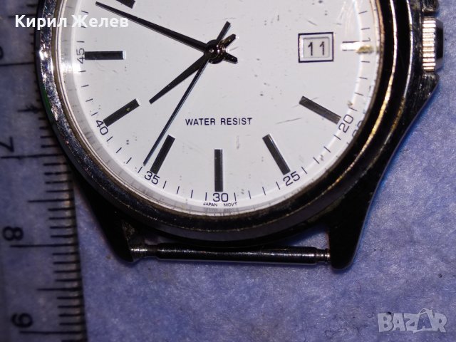 CASIO QUARTZ ЯПОНСКИ МАРКОВ КВАРЦОВ МЪЖКИ СТИЛЕН ЧАСОВНИК КАСИО 37129, снимка 10 - Мъжки - 40206958