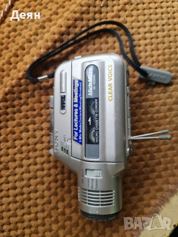 Диктофон Sony M100 ,micro cassette , снимка 1 - Други - 42971099