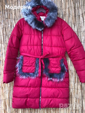 Червено яке, снимка 2 - Якета - 43309712