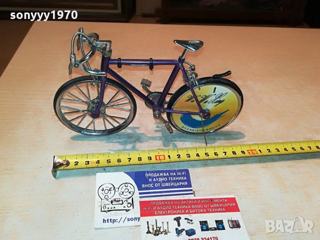 велосипед-метален/запалка 0507210912, снимка 8 - Антикварни и старинни предмети - 33423889