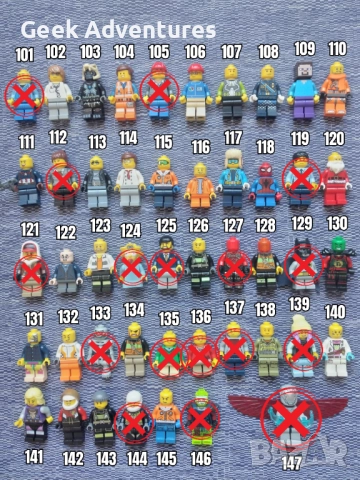 Lego Фигурки Лего Човечета Оригинални Играчки Конструктор, снимка 4 - Колекции - 47076844