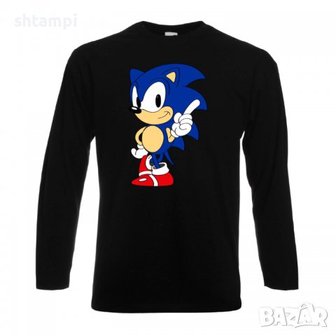 Мъжка тениска Sonik 006 Игра,Изненада,Подарък,Празник,Повод