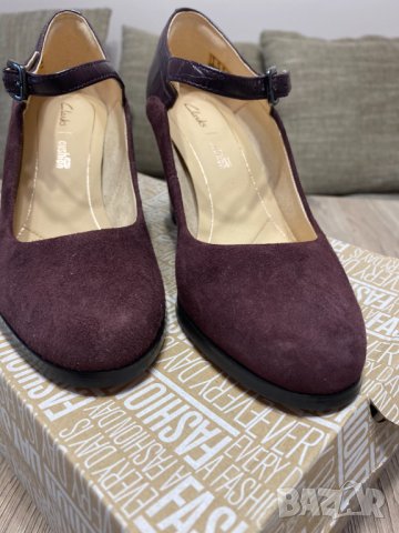 Чисто нови дамски обувки Clarks - номер 35, снимка 5 - Дамски елегантни обувки - 43178164