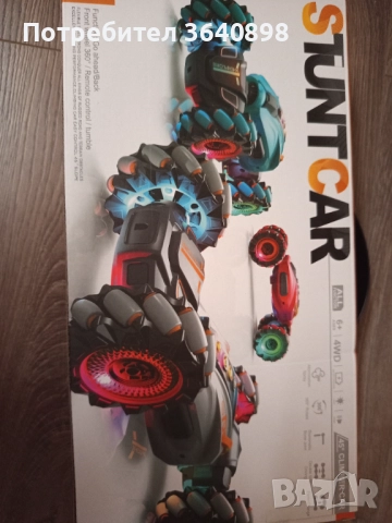 Кола с дистанционно управление на ръката, снимка 2 - Коли, камиони, мотори, писти - 52414404