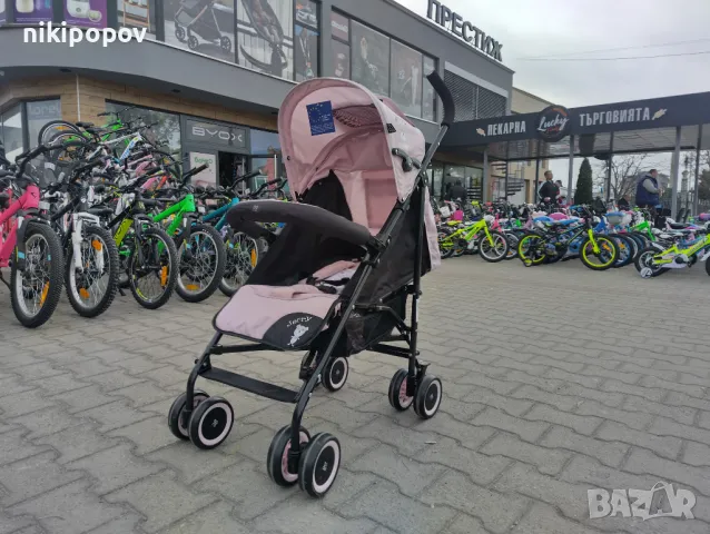 MONI Детска лятна количка JERRY розов, снимка 1