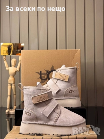 UGG Дамски Велурени Боти ЮДЖИДЖИ - Налични Различни Цветове Код E946, снимка 11 - Дамски боти - 51994368