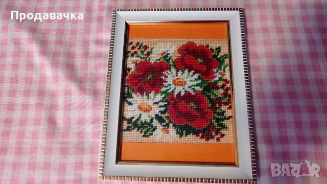 Гоблен макове, снимка 2 - Гоблени - 37614311