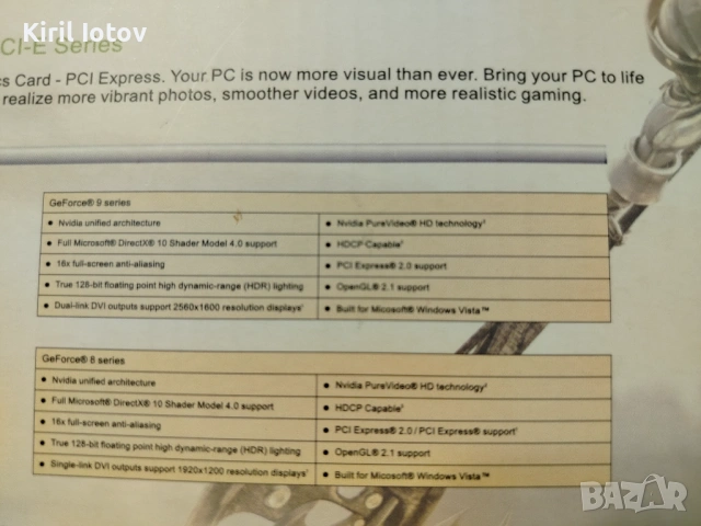 Видео карта за компютър, снимка 2 - Видеокарти - 53448020