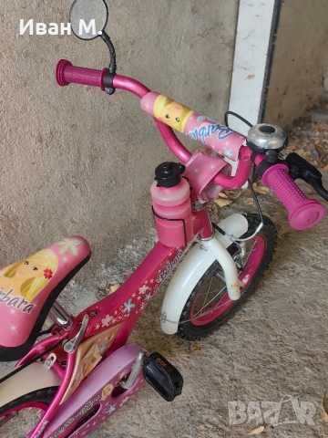 детски велосипед 14 цола Barbara , снимка 8 - Велосипеди - 52060026