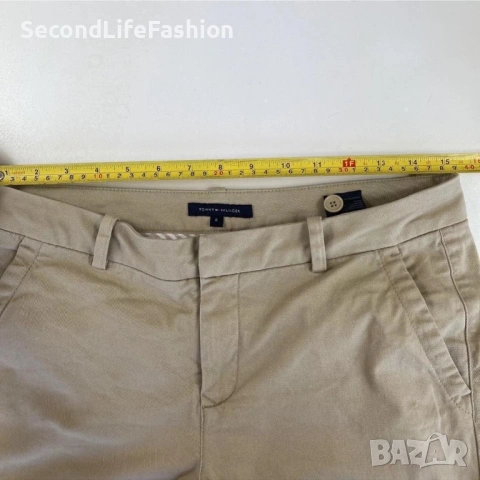 Дамски панталон Tommy Hilfiger, бежов размер 30”, снимка 5 - Панталони - 53274547