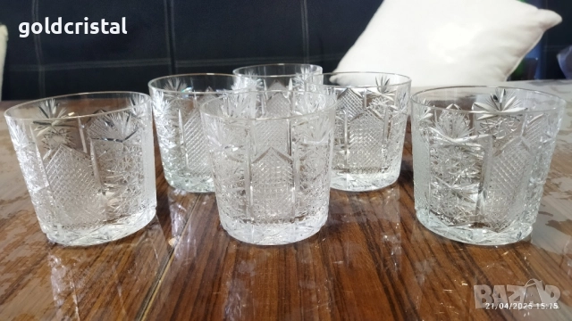 Кристални чаши Ропотамо 