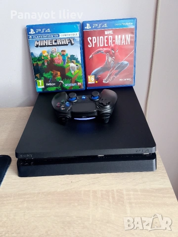 Продава се PS4!!! Със 8 броя диска.