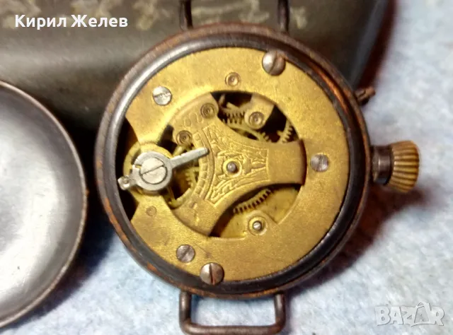 Стар РЯДЪК КОЛЕКЦИОНЕРСКИ МОДЕЛ НЕМСКИ ДЖОБЕН ЧАСОВНИК ПРЕПРАВЕН на РЪЧЕН 47628, снимка 5 - Антикварни и старинни предмети - 48288535