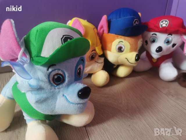 Музикална Paw Pes Patrol Пес Патрул плюшена играчка кученца, снимка 3 - Плюшени играчки - 36999203
