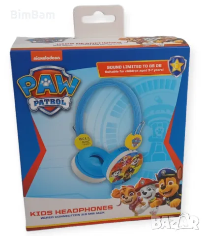 Оригинални детски слушалки Paw Patrol / Nickelodeon