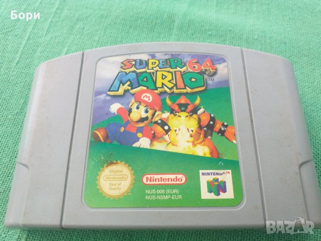 SUPER MARIO 64  NINTENDO 64, снимка 3 - Игри за Nintendo - 33646352