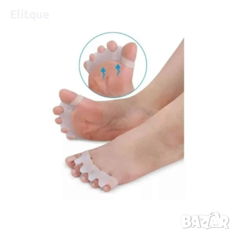 Комплект удобни силиконови разделители за пръсти, снимка 2 - Други - 52592149