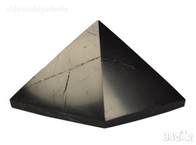 Пирамида от Шунгит Монолитен Лечебен Шунгит Най-Целебният Камък на Земята Благороден Минерал 75-550г, снимка 2 - Други ценни предмети - 40084305