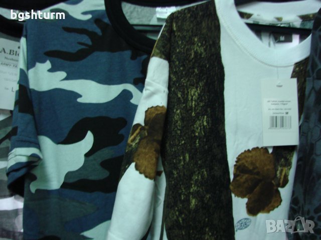 Камуфлажни тениски , 30 вида камуфлаж , 100% памук, снимка 8 - Тениски - 33319624