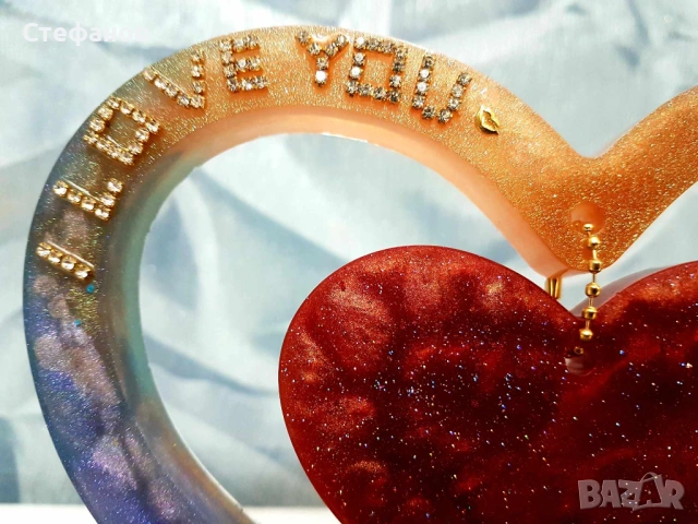 Нежен подарък за Св. Валентин  , снимка 8 - Декорация за дома - 53305465