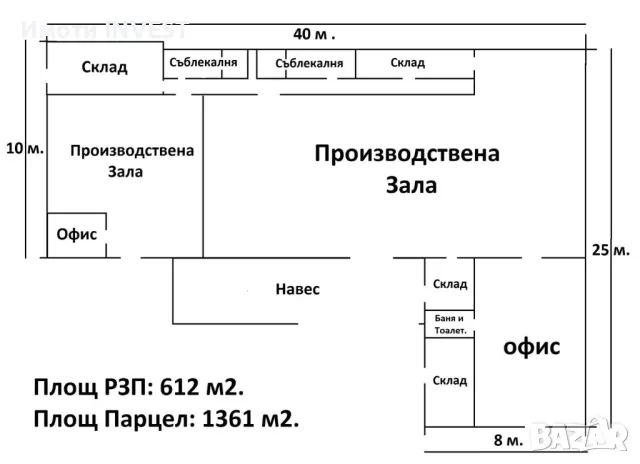 Производствена база/ №6521, снимка 8 - Производствени сгради - 49888455