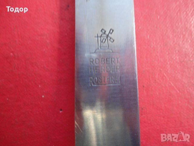 Немски нож Robert Heder , снимка 2 - Ножове - 43029363