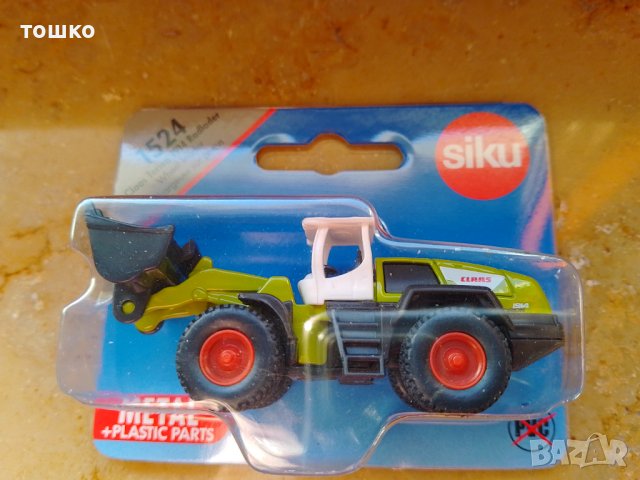 Метална количка Siku Claas , снимка 2 - Коли, камиони, мотори, писти - 43946039