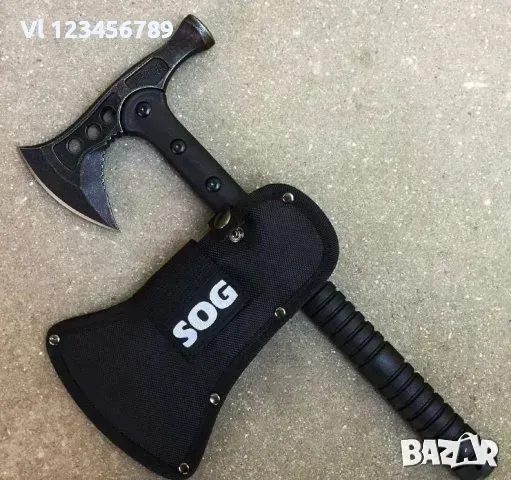 Томахавка - чук /брадва/ SOG - с калъф, снимка 2 - Ножове - 49736745