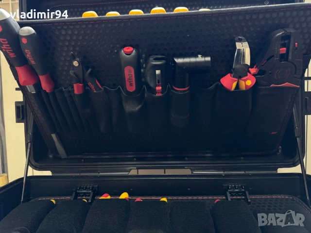 Wiha Competence XXL II (115 части) Като Нов, снимка 4 - Куфари с инструменти - 53561705