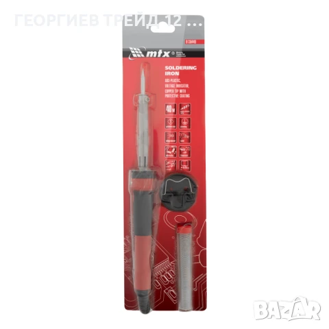 Поялник 40 W, клас на защита 1,индикатор,меден накрайник - 9130449