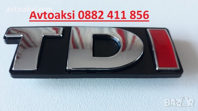 3D Метални емблеми TDI/ТДИ предна решетка , снимка 4 - Аксесоари и консумативи - 27809183