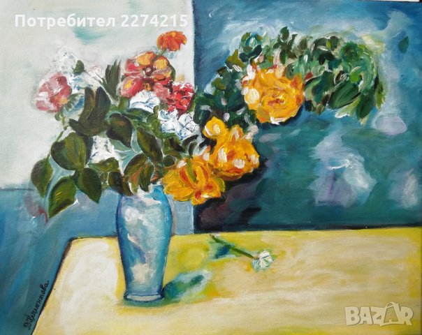 Цветя във ваза