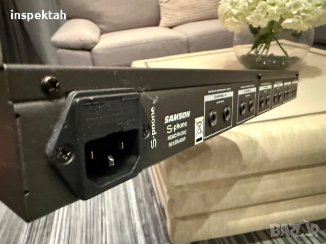 SAMSON S-PHONE - HEADPHONE MIXER/AMPLIFIER, снимка 7 - Ресийвъри, усилватели, смесителни пултове - 52497450