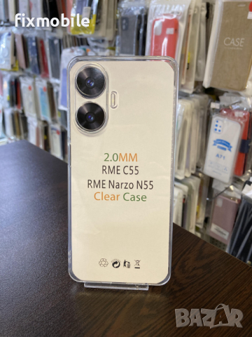 Realme C55 прозрачен силиконов гръб/кейс, снимка 1 - Калъфи, кейсове - 44842062