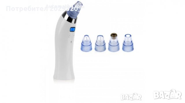 Вакуумен уред за премахване на черни точки от лицето и тялото, Бял , снимка 3 - Козметика за лице - 28182824