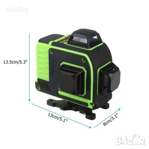 4D Лазерен нивелир с 16 линии, снимка 5 - Измервателни инструменти - 43186953