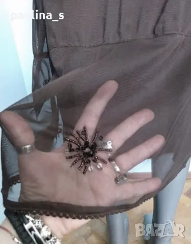 Два броя / Рокля с презрамки / Тюлена рокля "Amanda"top fashion и "Fransa" , снимка 12 - Рокли - 36702910