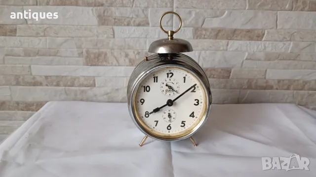 Стар немски часовник / будилник - Wehrle - Made in Germany - 1930г., снимка 1