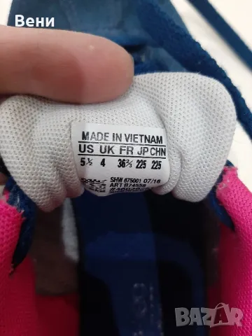 Дамски велурени кецове Adidas 36 2/3, снимка 7 - Кецове - 48201379