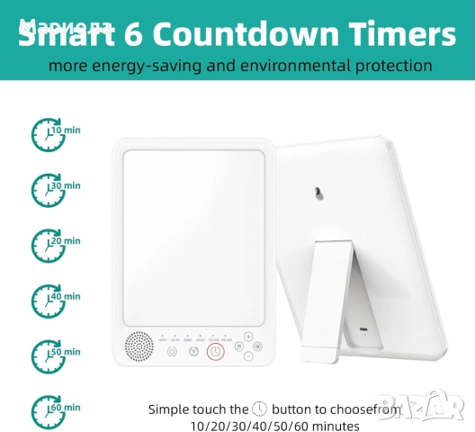 Лампа за LED терапия с бяла светлина, снимка 6 - Други - 51893415