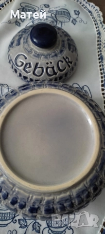 Керамичен съд за съхранение на бисквити* Терин, снимка 6 - Съдове за готвене - 51979306