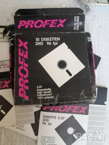 Ретро 5.25" дискети 7 броя, снимка 3 - Антикварни и старинни предмети - 49881548