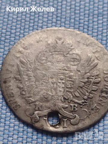 Сребърна монета 7 кройцера 1761г. Франц първи Кремниц Свещена Римска Империя 13645, снимка 6 - Нумизматика и бонистика - 42967855